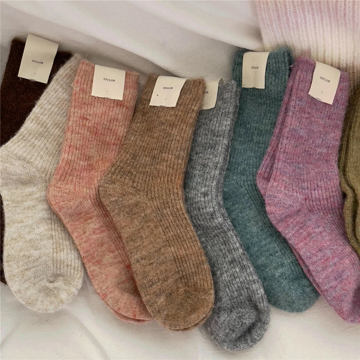 CuddleWarmth | Women's Thermal Socks | 9% Wool & Cashmere | Extra Thick & Soft | Japanese Knitting Style