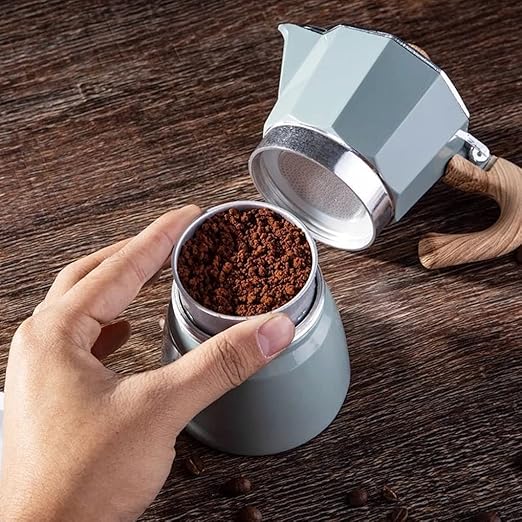 Caffesso Perkomio Espresso Maker | Classic Percolator | For Home & On the Go | 150 ml / 300 ml