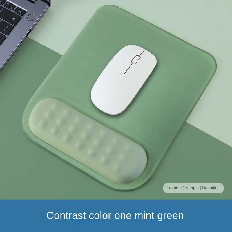 ErgoLoom Mouse Pad with Wrist Rest | Ergonomic & Non-Slip | Memory Foam & Anti-Slip Base | For Gaming & Office