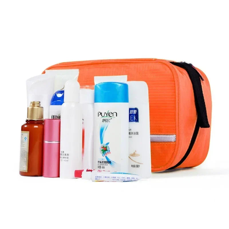 Hanging Toiletry Bag NOMERA TravelHang | With Hook & Compartments | Waterproof & Foldable | For Women & Men