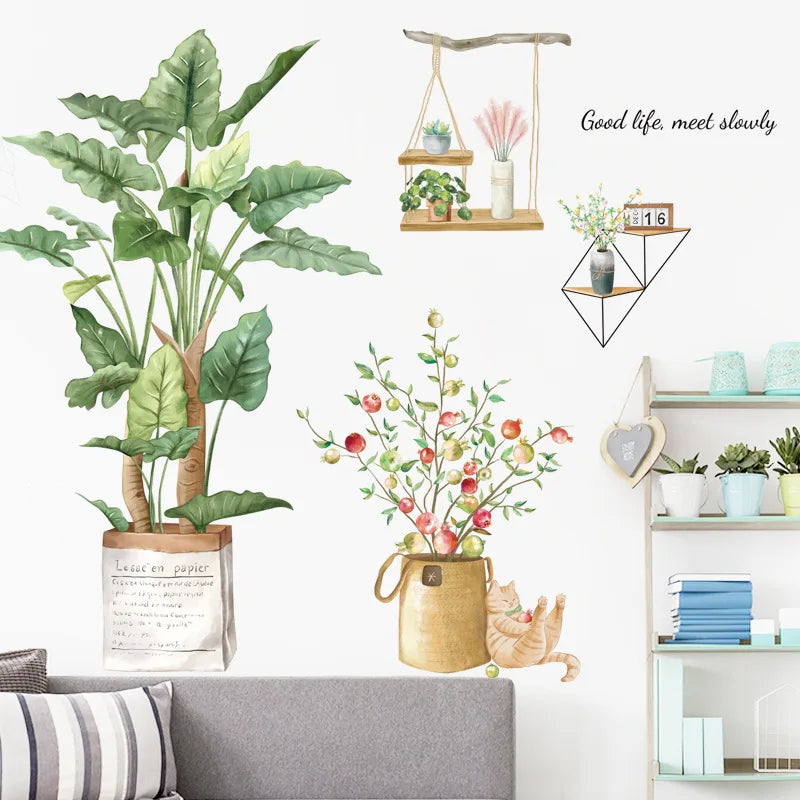DecoSilva NordicTree Wall Sticker Large Nordic Tree | Removable Wall Decals for Living Room & Bedroom