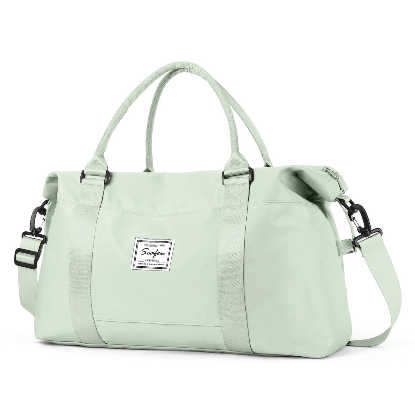 Aerovigo Travel Bag Hand Luggage 40x20x25 | Large Capacity | Weekender for Short Trips | Airline Cabin Bag
