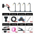 AquaFlex Pro360 Automatic Irrigation System 20 m | 360° Adjustable Spray Nozzles | DIY Mist Irrigation Kit | For Garden, Vegetable Bed & Terrace