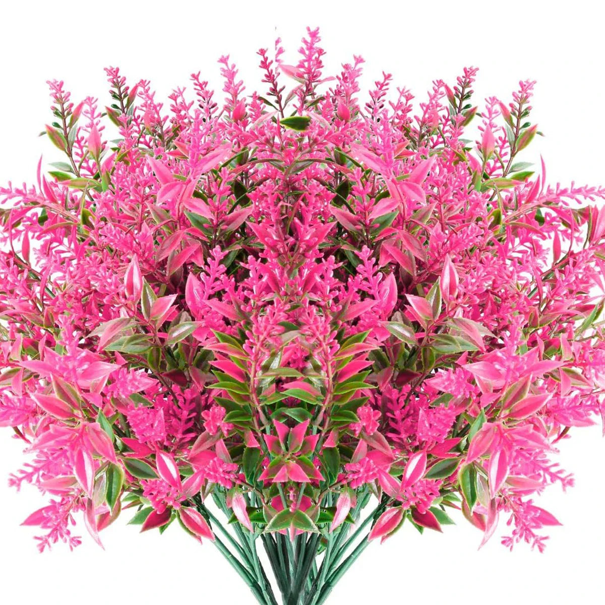 Florabell 12-Piece Set Artificial Lavender | Artificial Plants for Weddings, Vases, Wreaths & Decoration | For Indoor & Outdoor Use