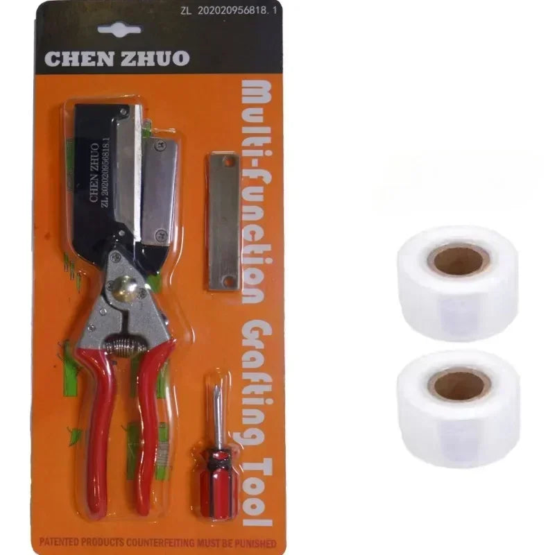 Graftorio Grafting Shears for Fruit Trees | For Branches up to Ø 1.8 cm | Aluminum Alloy | Precise Grafting & Cutting