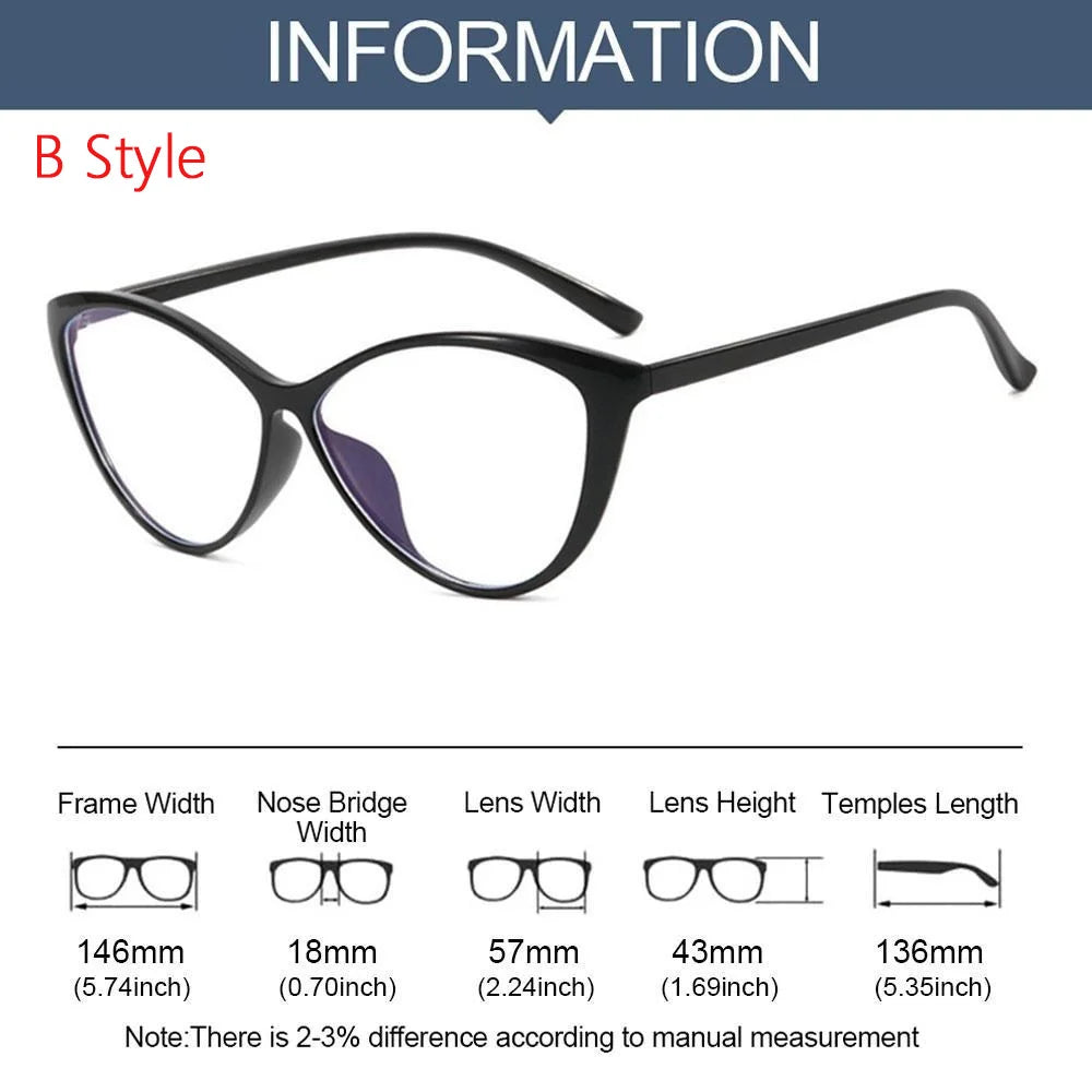 ClariVue Blue Light Filter Glasses | Ultralight & Stylish | For Women & Men | Non-Prescription