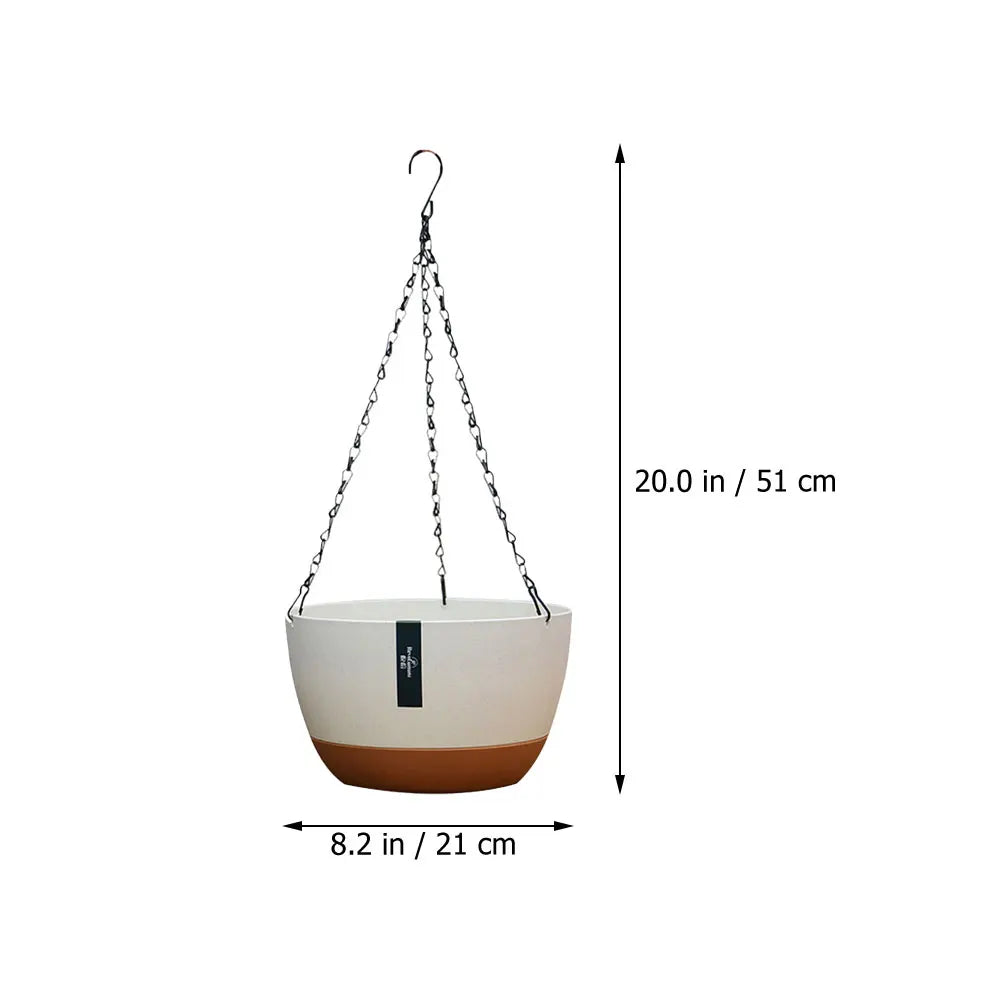 Floranta Hanging Flower Pot Set | Durable & Stylish | For Balcony, Garden & Indoors