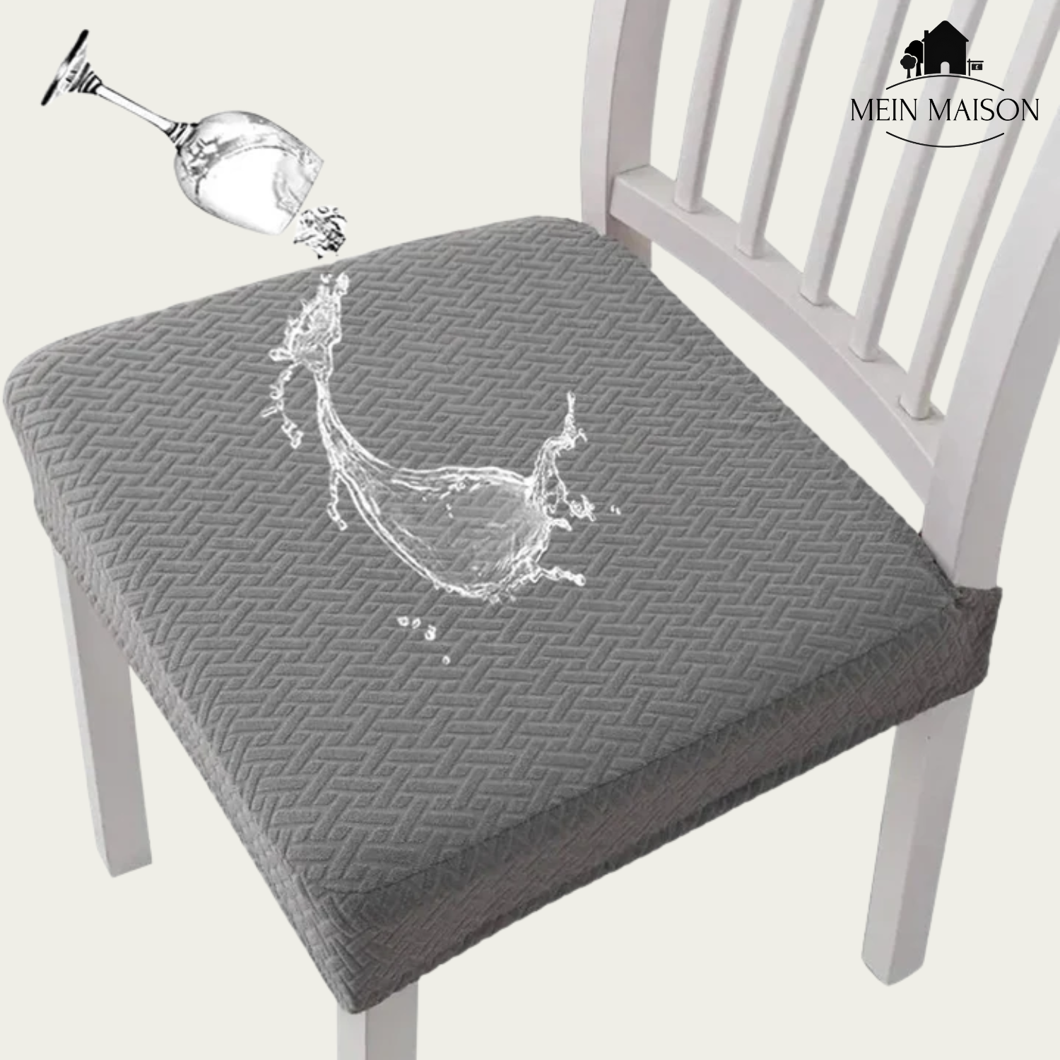 2+2 FREE | SilqueShield – Stylish Chair Cover for Your Furniture!