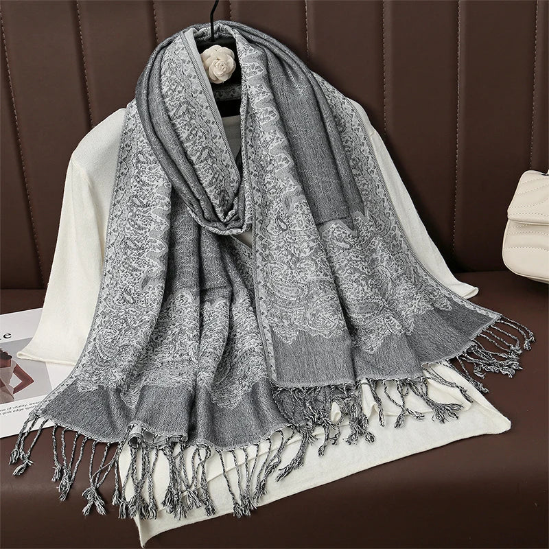 Élégancea | Women's Scarf | Cashmere Feel | 70 × 190 cm | Luxury Print & Warm