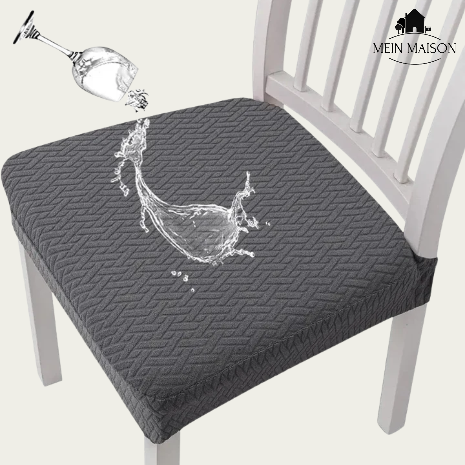 2+2 FREE | SilqueShield – Stylish Chair Cover for Your Furniture!
