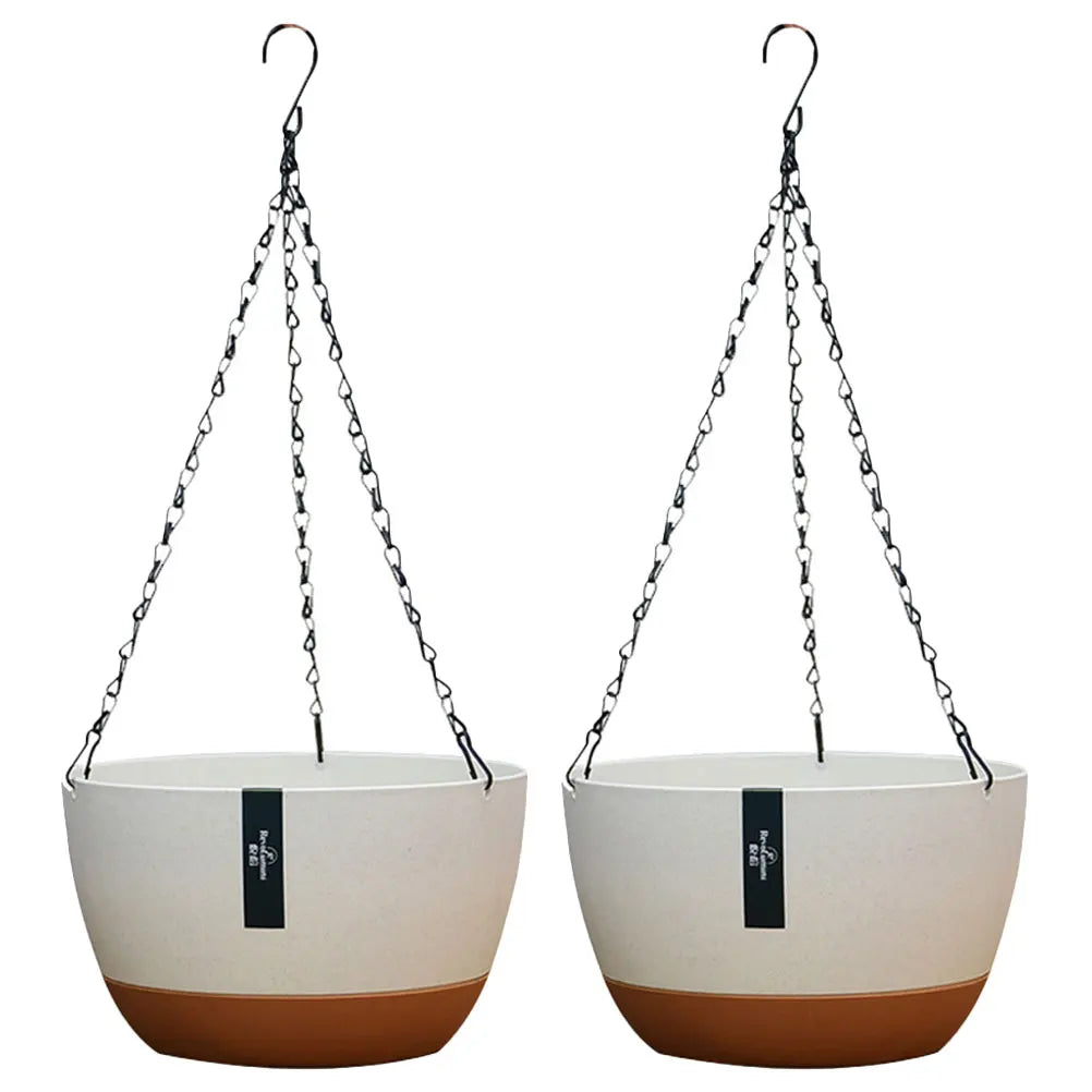 Floranta Hanging Flower Pot Set | Durable & Stylish | For Balcony, Garden & Indoors