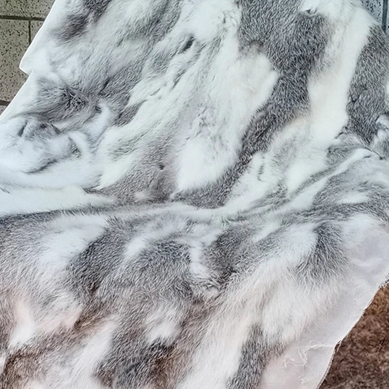 Imitation Rabbit Fur | Soft & Natural | 100x50 cm | Handmade