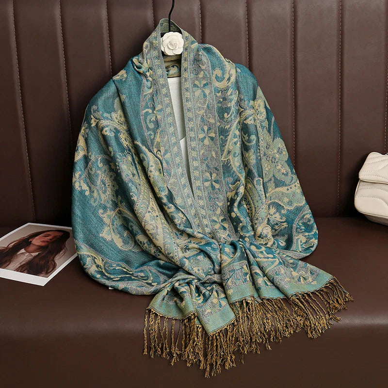 Élégancea | Women's Scarf | Cashmere Feel | 70 × 190 cm | Luxury Print & Warm