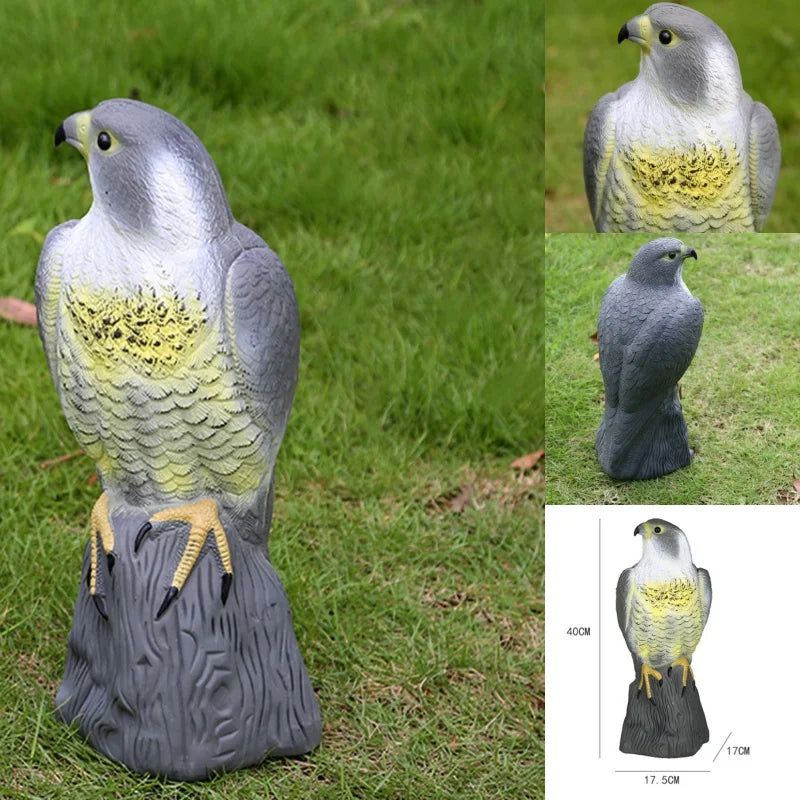 Falcono BirdGuard Bird Repellent Bird of Prey Decoration | Realistic Eagle Replica Made of Plastic | For Garden & Balcony