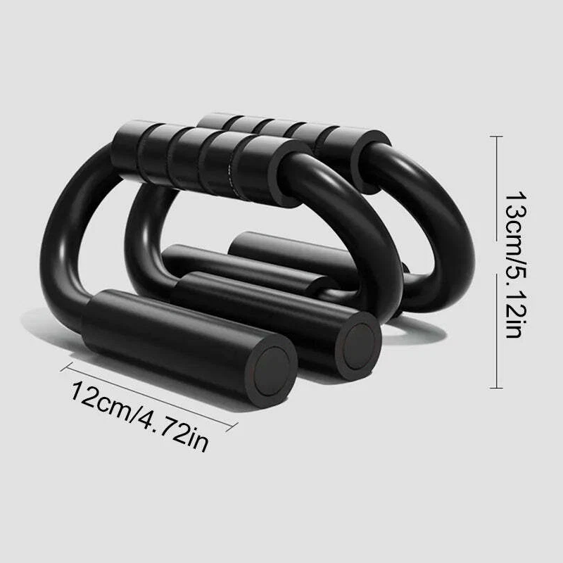 ForceGrip | Liegestützgriffe | Ergonomisches S-Design | Rutschfester EVA-Griff | Für Krafttraining & Calisthenics