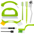 Fugenix Cleaning Brush Set | 9-Pack Joint & Groove Brushes | Ergonomic & Reusable | For Bathroom, Kitchen & Windows