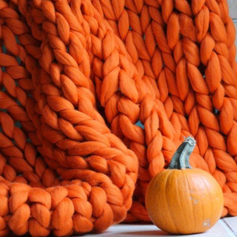 Chunky Knit Blanket | Extra Large & Warm | Home Accessory | Handmade Design