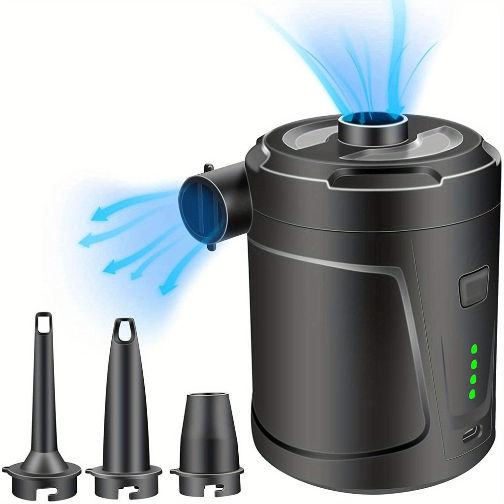 Electric Air Pump AirTrek Mini | USB Rechargeable & Cordless | Compact & Durable | For Air Mattresses & Outdoor Use
