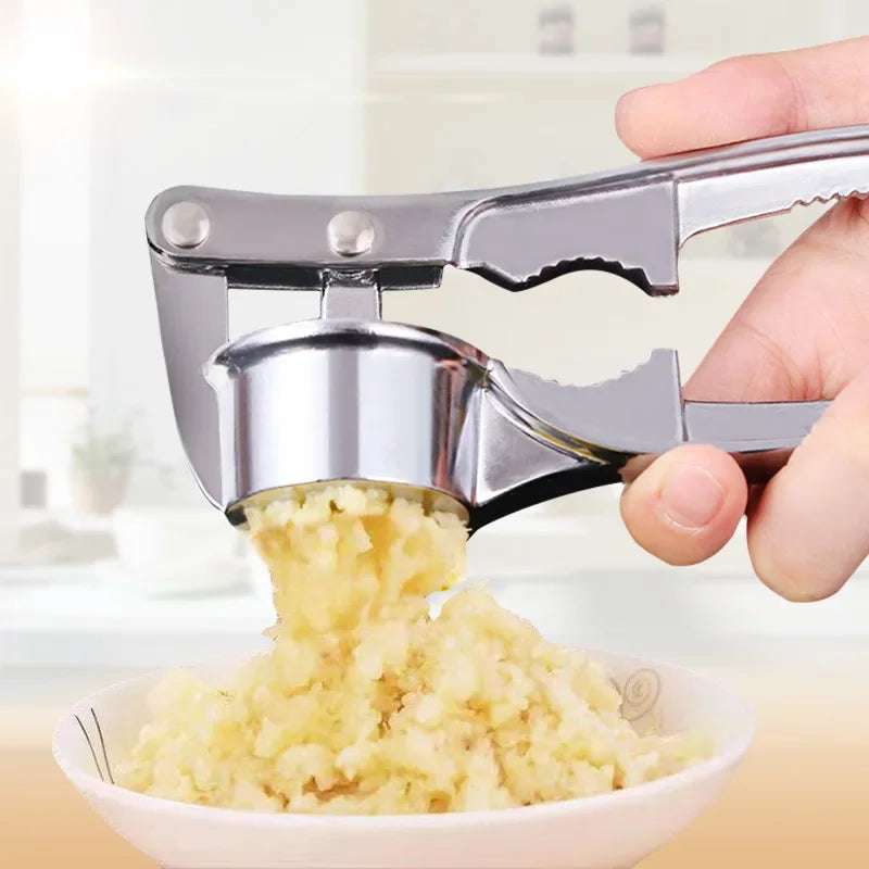 Garlic Press Stainless Steel | Manual & Rustproof | Pressano Garlic Crusher for Kitchen & Everyday Use
