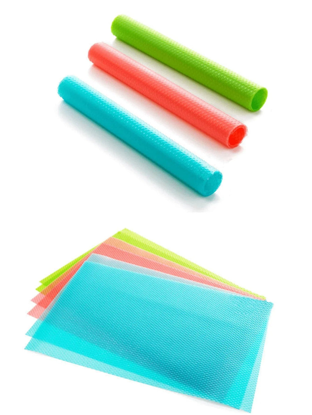 FreshLiner Refrigerator Mats | 29×45 cm | EVA Cut Mats | BPA-Free | For Refrigerator, Drawer & Shelf