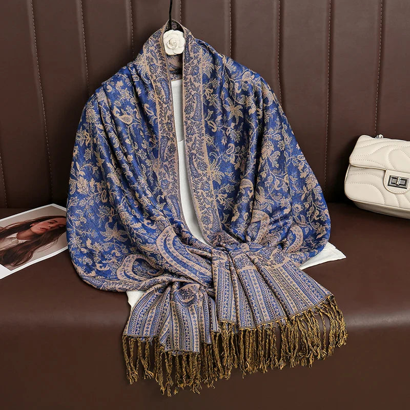 Élégancea | Women's Scarf | Cashmere Feel | 70 × 190 cm | Luxury Print & Warm