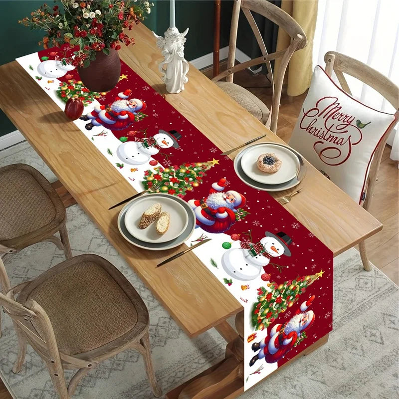 Christmas Table Runner Festivia | 180×35 cm | Elegant & Festive | Table Decor for Christmas & New Year 2025/2026
