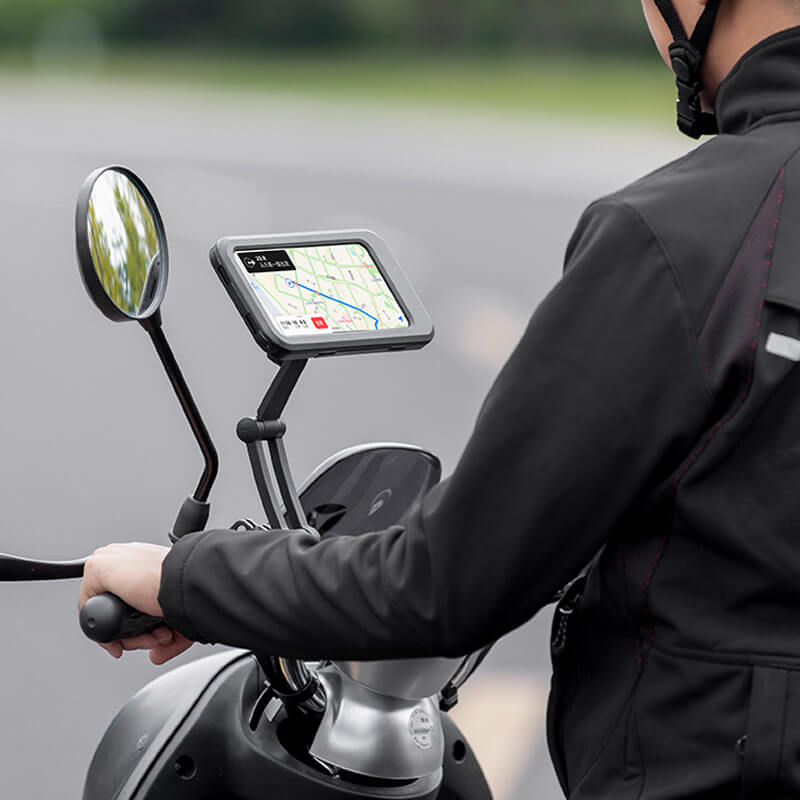 DryTrail Fahrradtasche | Wasserdicht | Verstellbarer Schultergurt | Schutz für Smartphone & Wertsachen