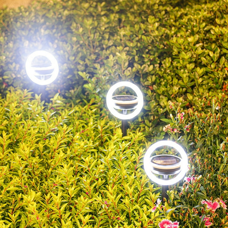 Virelia | Solar-Gartenleuchten mit Farbwechsel | LED-Bodenspots | Wetterfest & Solarbetrieben
