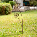 Florandis Metal Garden Stake Flower | Decorative Stake for Balcony, Bed & Planter | Weatherproof & Detailed