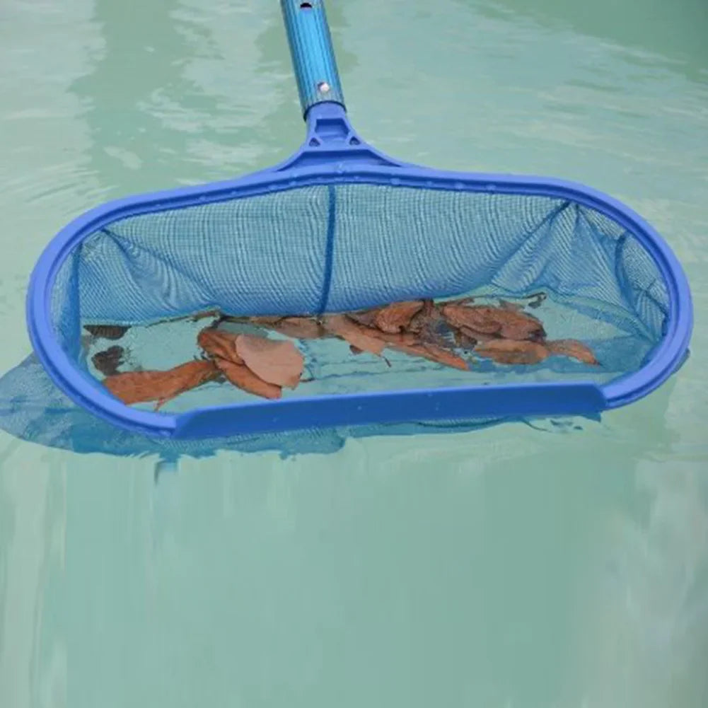 AquaSift Pool Skimmer with Telescopic Pole | Leaf Skimmer for Swimming Pool & Pond | Durable Net | Cleaning for Pool & Spa