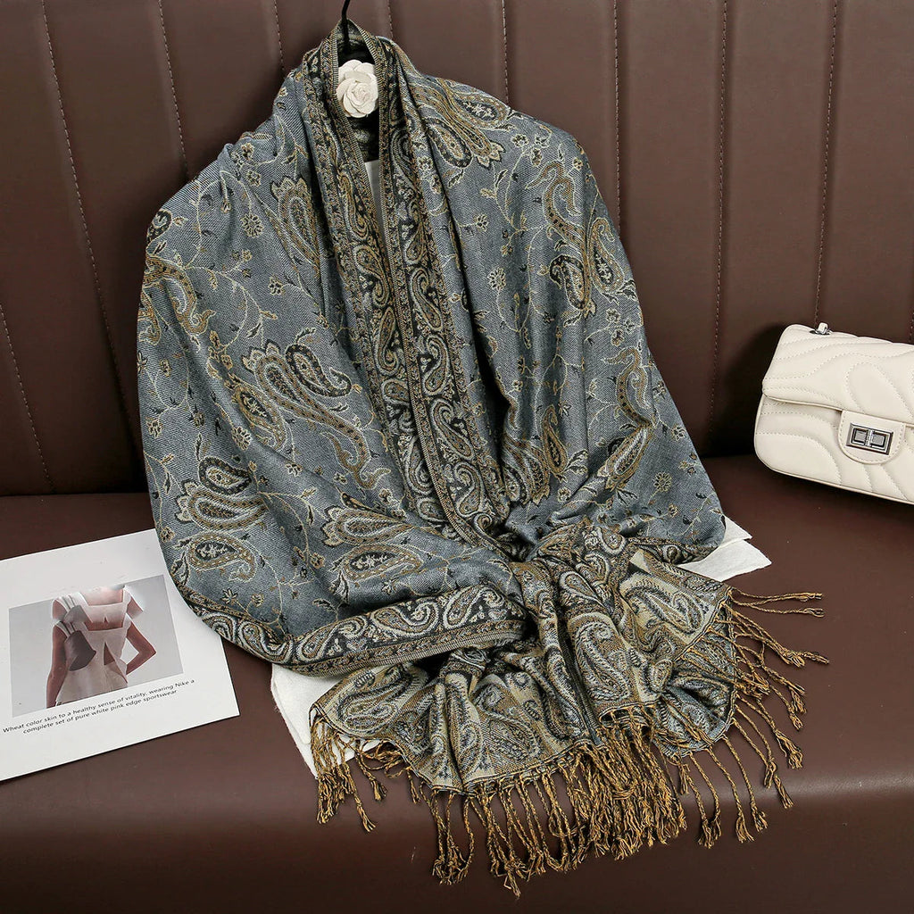 Élégancea | Women's Scarf | Cashmere Feel | 70 × 190 cm | Luxury Print & Warm