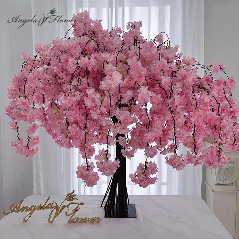Blütenheim | Cherry Blossom Branch | Hanging | Realistic Silk Look | White · Pink · Champagne