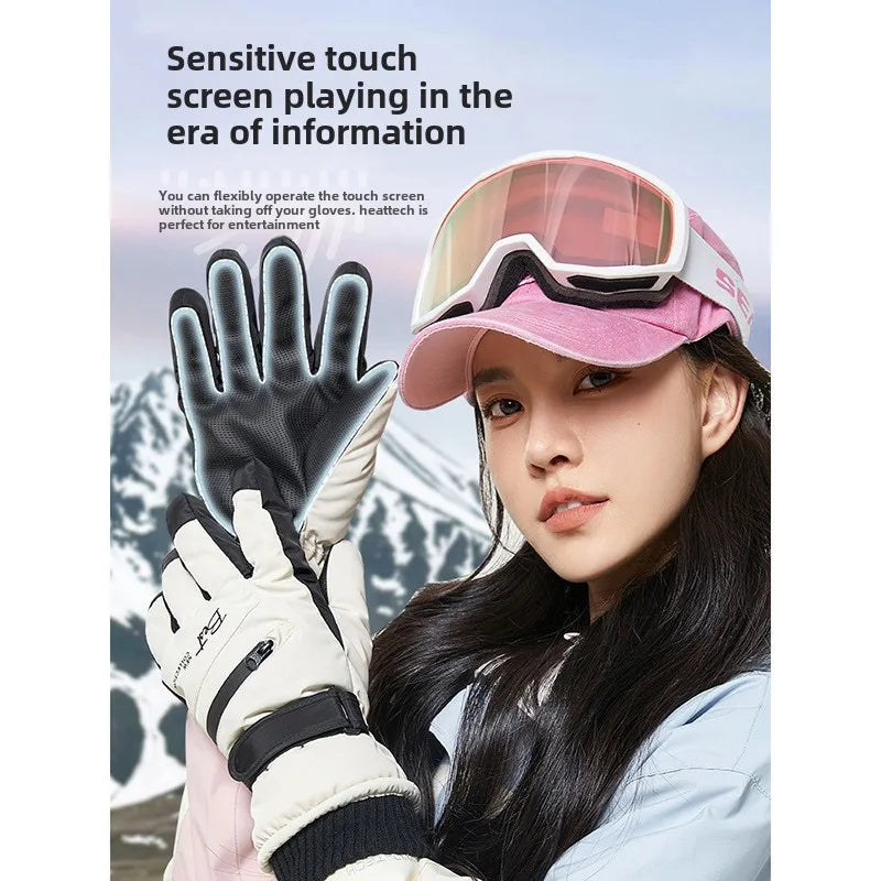 GlacioShield Pro Gloves | Waterproof Winter Gloves | Touchscreen & Anti-Slip | Warm Fleece Lining for Skiing, Cycling & Outdoor Activities