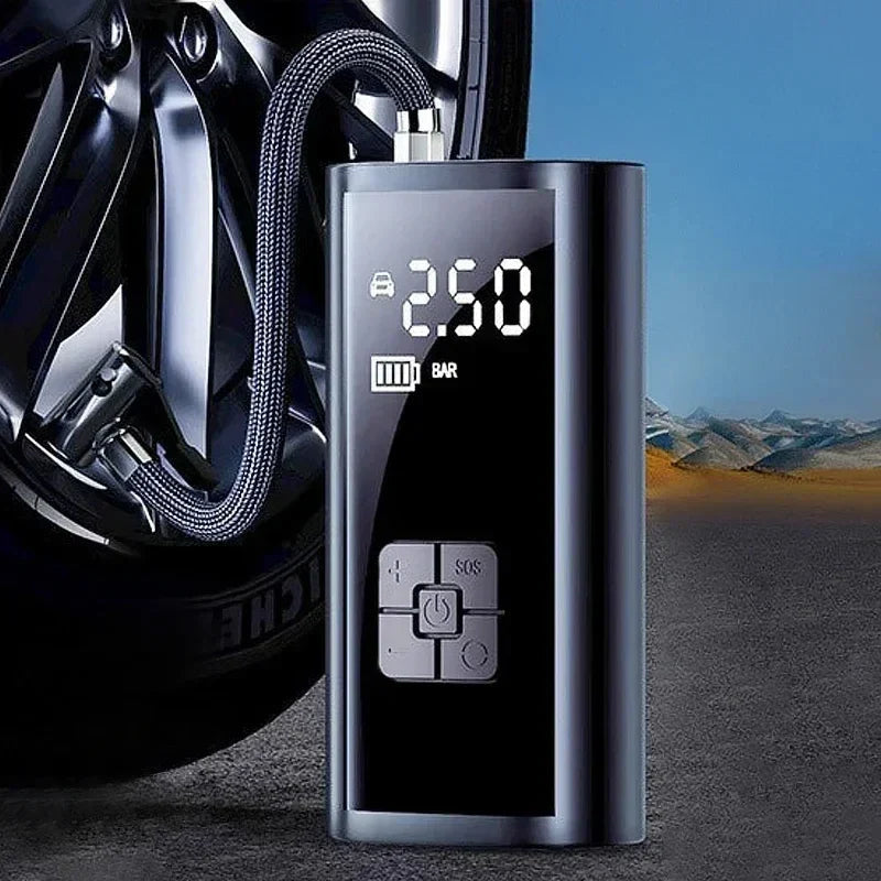 Air Compressor TURBOPUMP | 150 PSI Pressure | Wireless & Compact | 6000mAh Battery