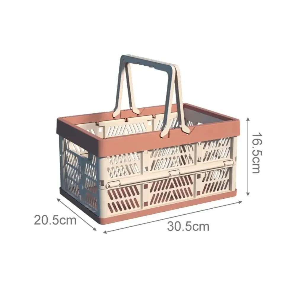 Foldex Storage Basket | Foldable & Durable | Up to 7 kg Load Capacity | Space-Saving Design