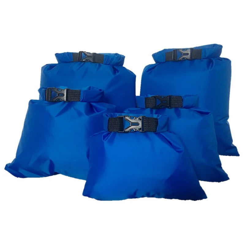 Dry Bag Set Sealon | Waterproof & Sandproof | Set of 5 (1.5L–6L) | For Travel, Beach & Outdoor