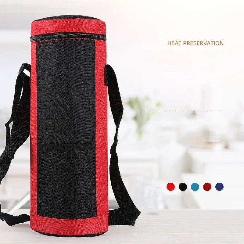 Cooltiva Insulated Bottle Bag 10×10×29 cm | Portable Cooler Bag Made of Oxford Fabric | For Travel, Sports & Outdoor