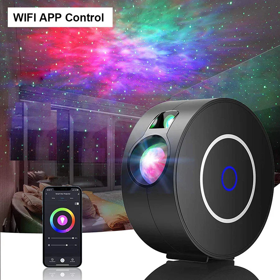 Galaxy Projector LumoSky Pro | Smart App & Voice Control | 16 Million Colors | Star & Nebula Projection