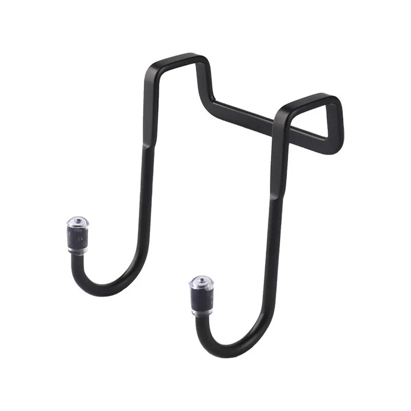Door Hook DUOHOLD | Double Hook for Cabinet Doors | Stainless Steel 304 | Black or White | No Drilling Required