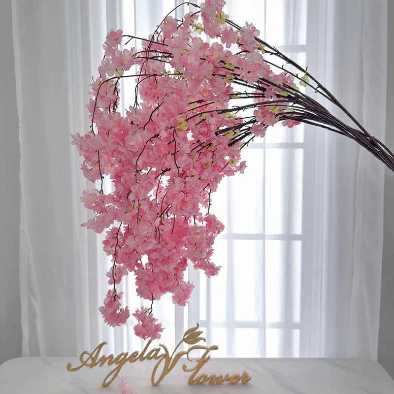 Blütenheim | Cherry Blossom Branch | Hanging | Realistic Silk Look | White · Pink · Champagne