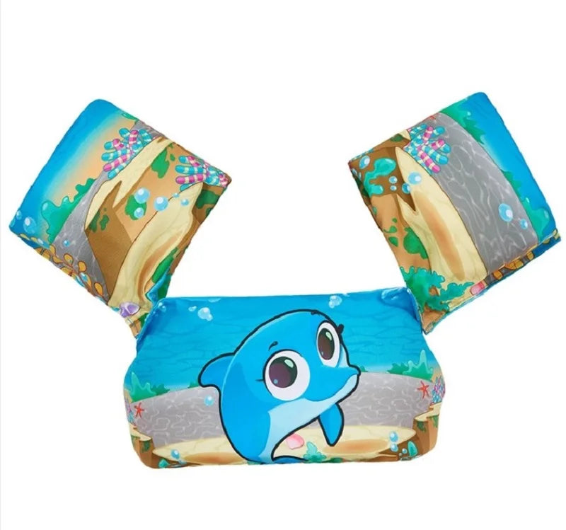 FLOTTY Kids Swim Aid | Swim Vest with Arm Wings | Adjustable Double Buckle | For Children up to 25 kg