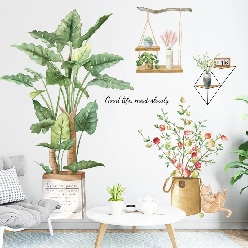 DecoSilva NordicTree Wall Sticker Large Nordic Tree | Removable Wall Decals for Living Room & Bedroom