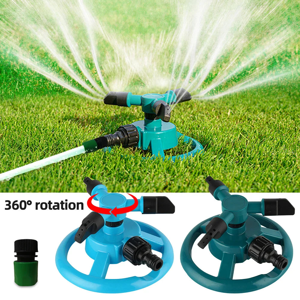 Hydrosia Lawn Sprinkler | 360° Rotation | Water-Saving & Durable | For Garden & Lawn Care