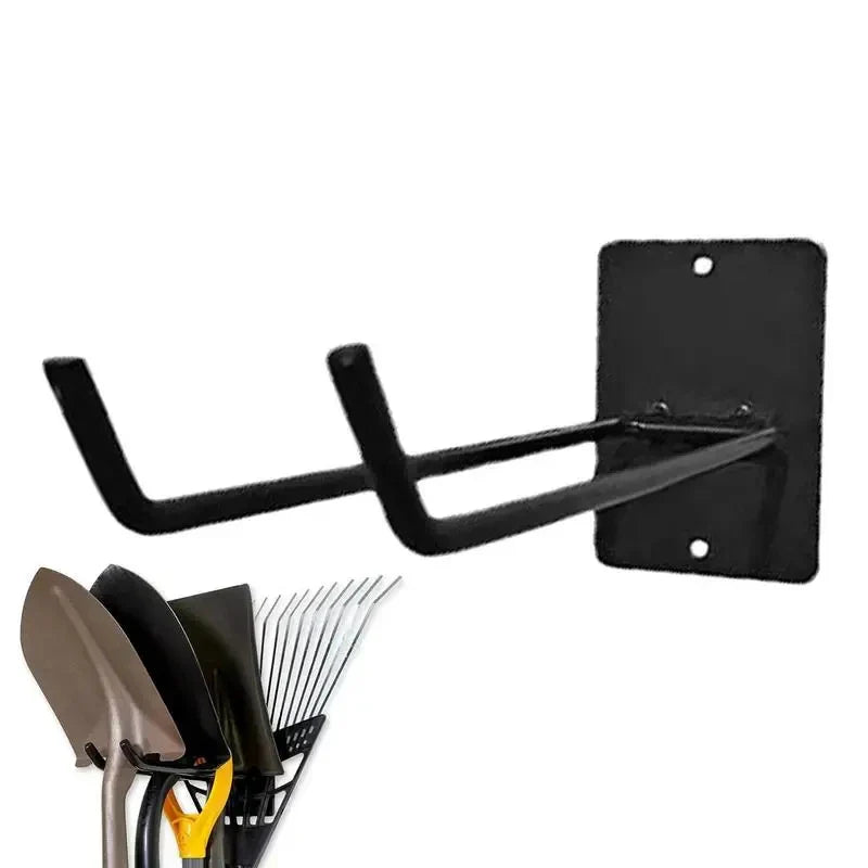 Fixorado Wall Mount for Garden Tools | Sturdy Steel Tool Hanger | Space-Saving Organizer for Garage, Basement & Workshop