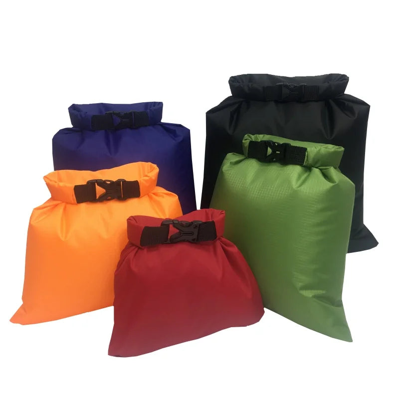 Dry Bag Set Sealon | Waterproof & Sandproof | Set of 5 (1.5L–6L) | For Travel, Beach & Outdoor