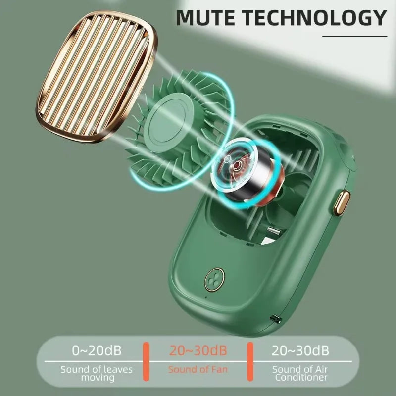 AeroLynx Portable Neck Fan | Rechargeable & Multifunctional | For Outdoors, Travel & Home