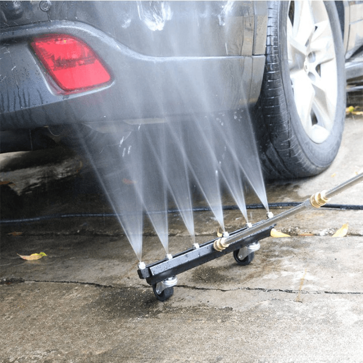 Chassis Cleaner STEELJETTA | Made of Stainless Steel | For High-Pressure Cleaners | Effective Underbody Cleaning