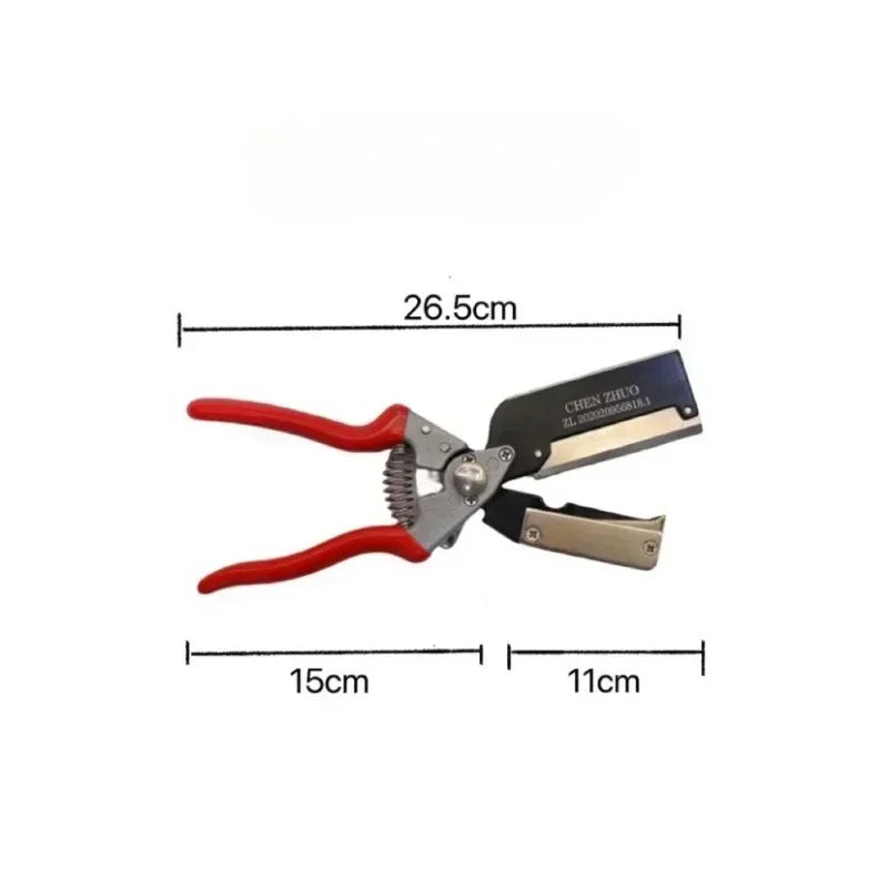 Graftorio Grafting Shears for Fruit Trees | For Branches up to Ø 1.8 cm | Aluminum Alloy | Precise Grafting & Cutting