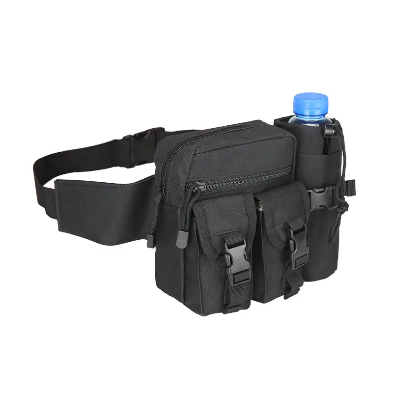 Hiking Hip Bag | Water-Resistant & Lightweight | With Bottle Holder | Adjustable up to 118 cm