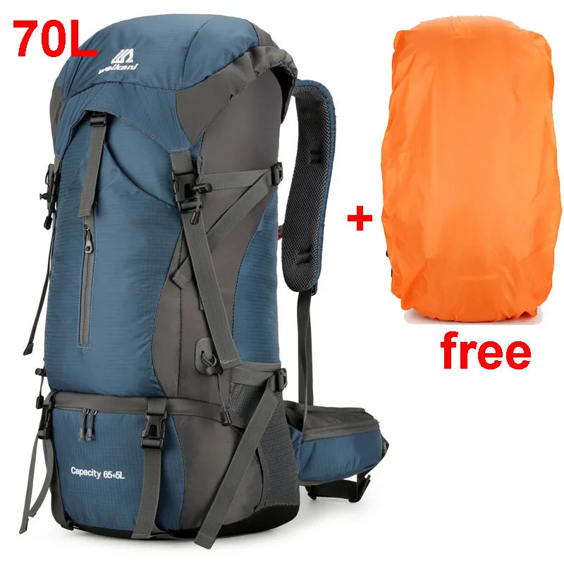 Alpivento 70L Trekking Backpack | Waterproof Camping Backpack with Rain Cover | Large Outdoor Backpack for Hiking, Mountaineering & Travel Brand Name: